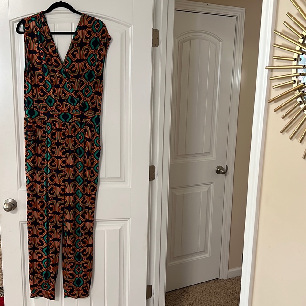 Colorful jump suit